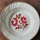 Set of 2 round dishes Hamage and Moulin des loups North