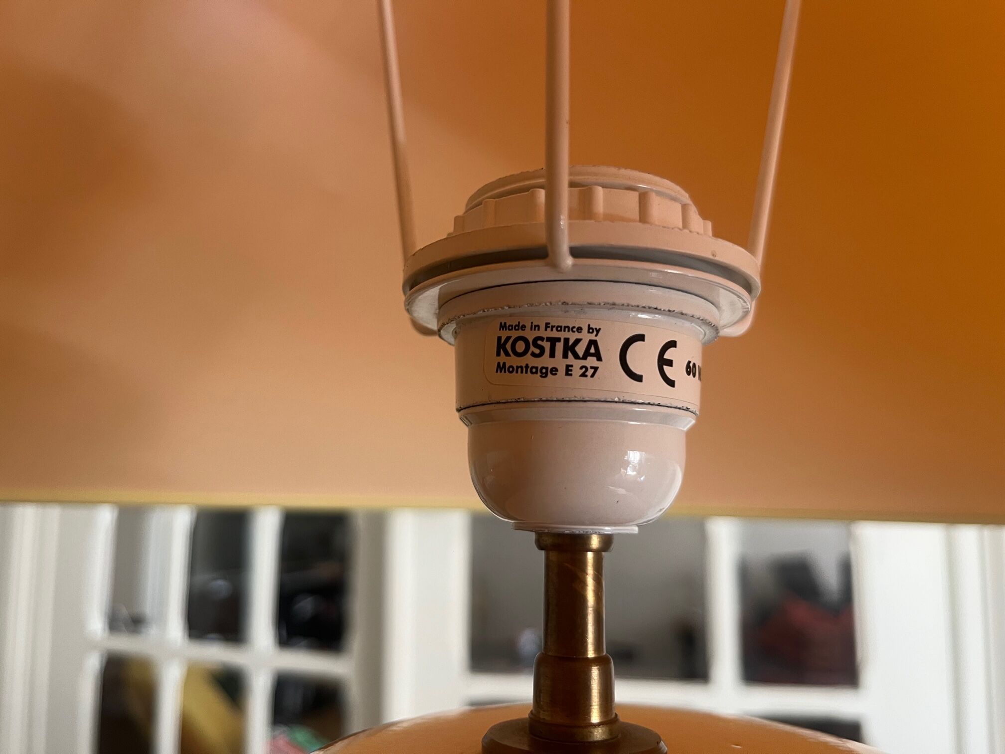 Kostka ceramic lamp