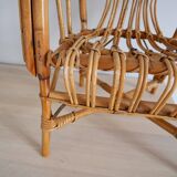 Fauteuil en rotin enfant