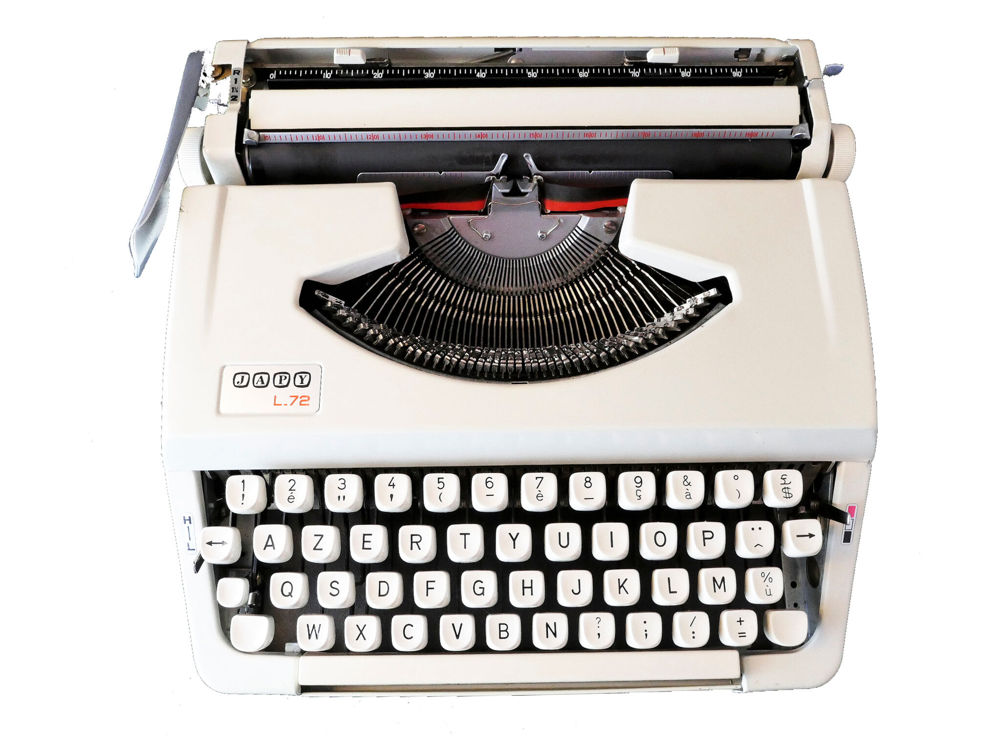 Japy L72 cream typewriter
