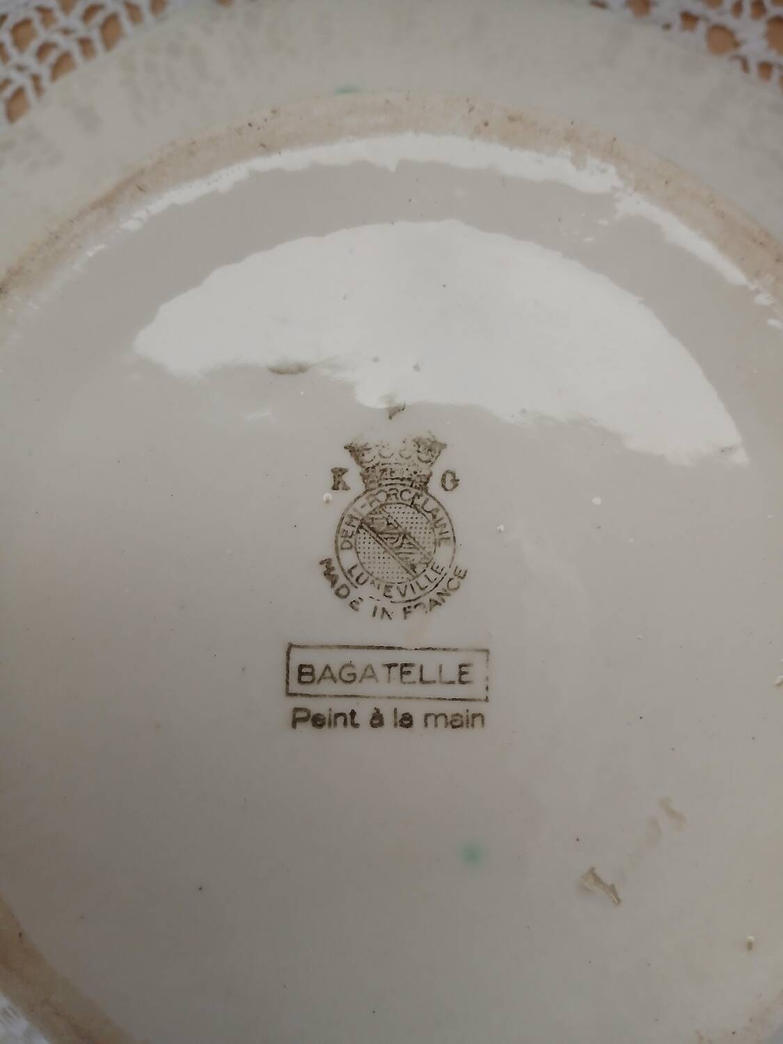 Antique "Bagatelle" soup tureen from Lunéville