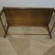 Vintage nesting coffee tables - wood and woven rattan - natural color - 60s