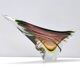 Brown Sommerso Glass Bowl or Centerpiece by Seguso, Italy