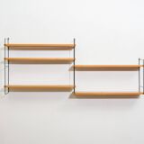 Étagère string en teck. Années 60
