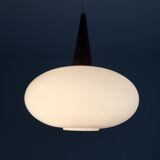 Hanging Philips Louis Kalff opaline 60s