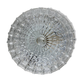 Wall light ceiling round glass minimalist porthole 1970 1980 seventies eighties LAMP-7312
