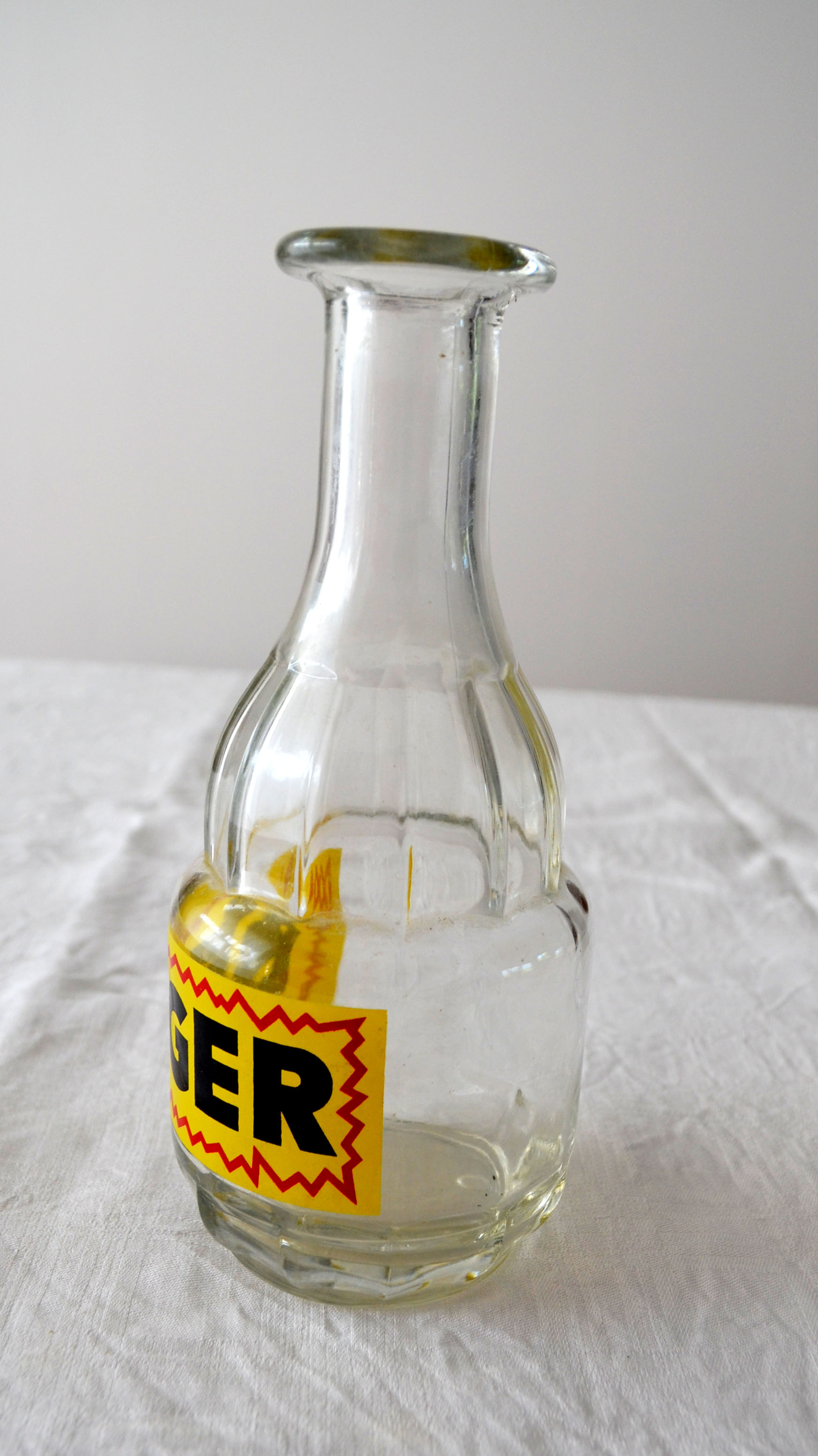 Berger glass decanter