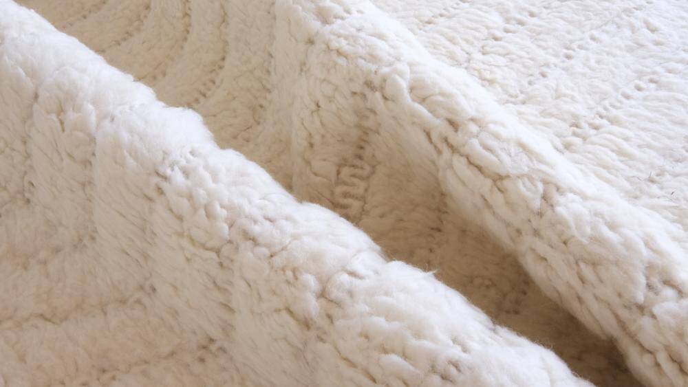 Beni Ouarain wool rug - 256 x 240 cm