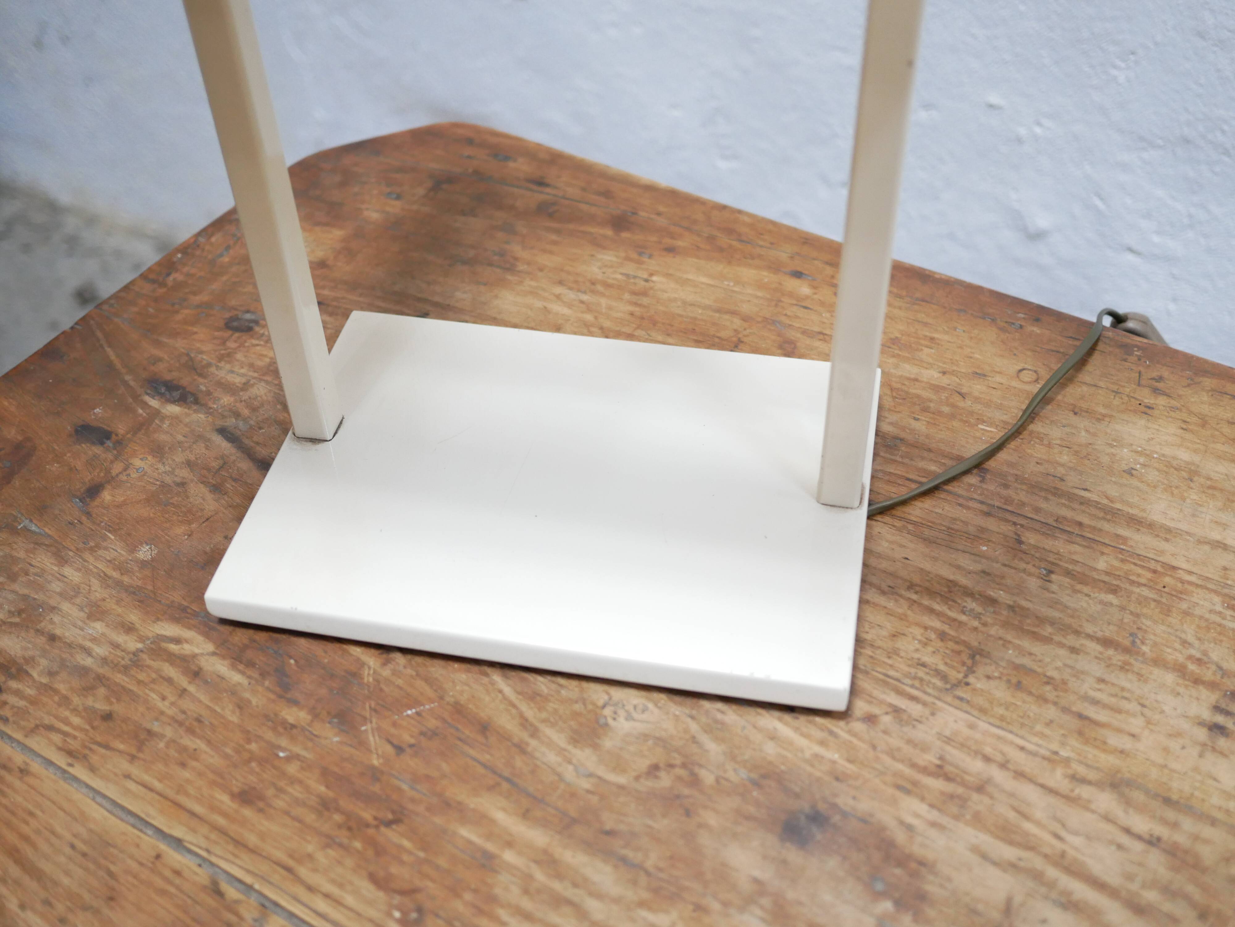 White vintage Phanera lamp