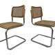Lot de  4 chaises modèle Cesca B32