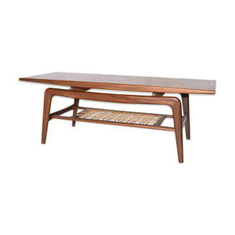 Table scandinave en teck de marque Samcom