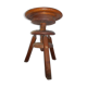 Shop stool with screw