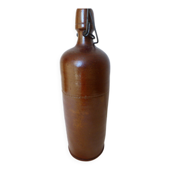 Vintage glazed stoneware bottle 2106221