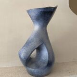 Vase design bleu