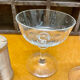 Pair of old champagne glasses