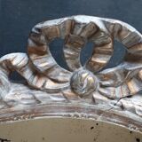 Mirror oval medallion style Napoleon III 45 x 42cm