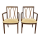 Pair of English armchairs by the brand G-Plan in teak from the 1970s.