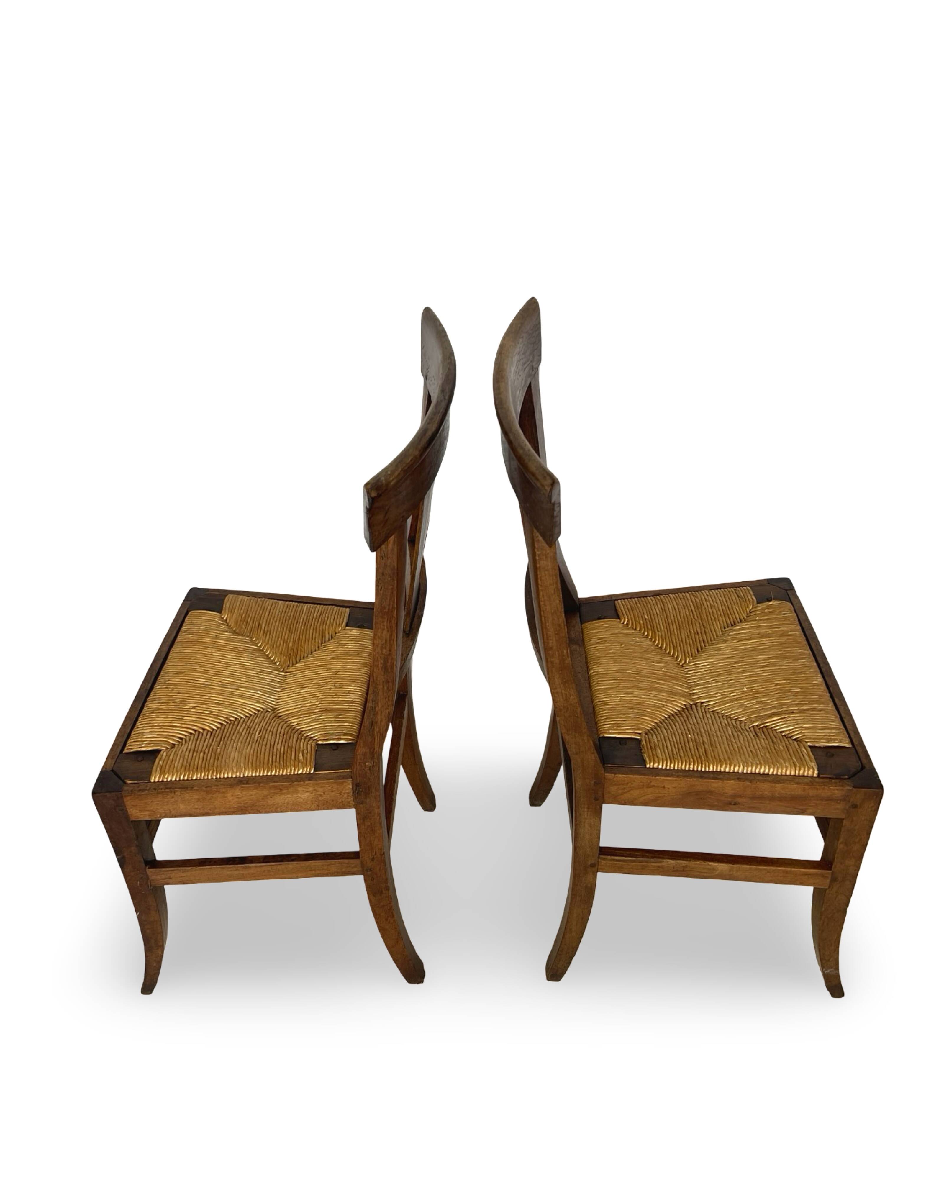 italian rustic chairs 1890s