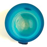 Blue Blown Glass Vase