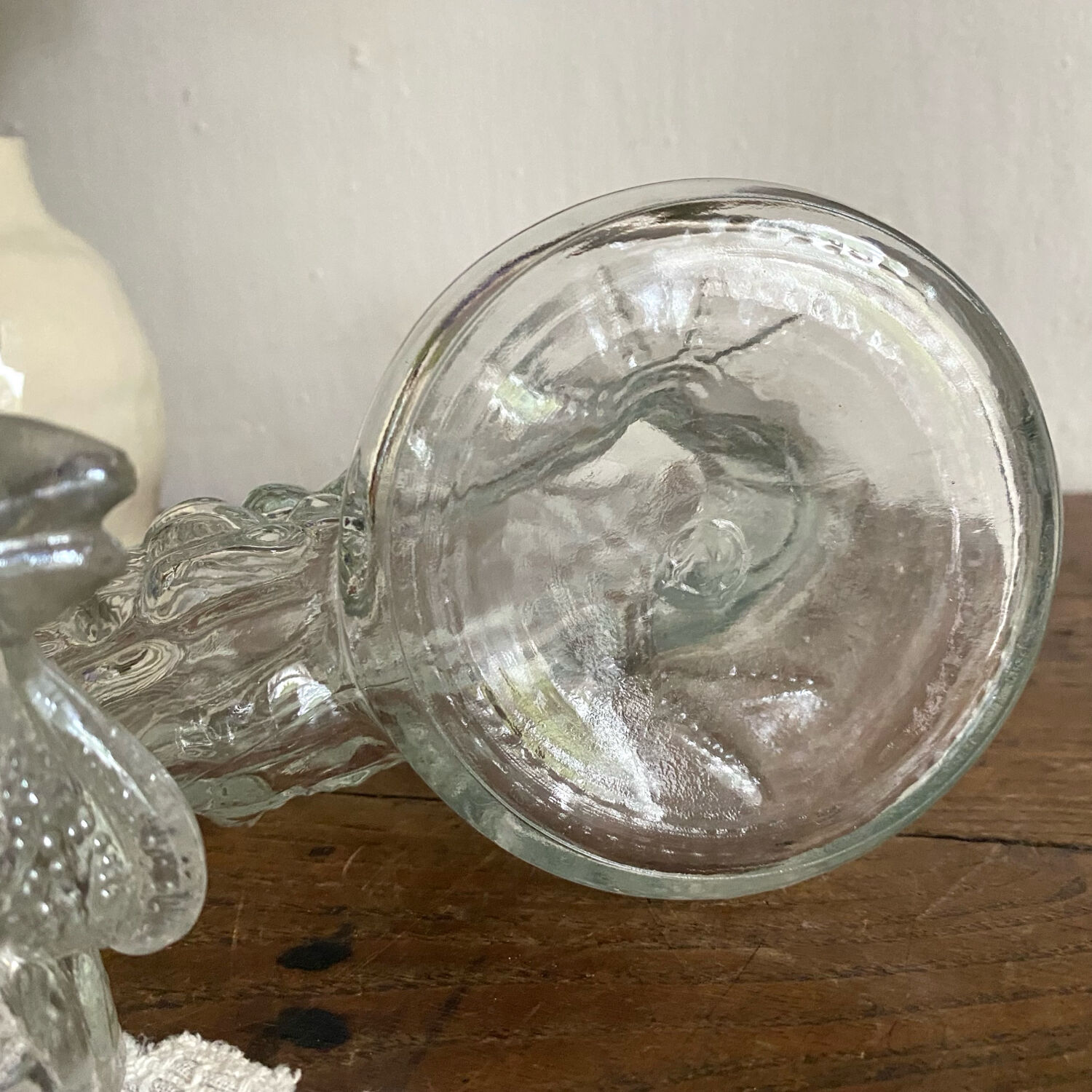 Zoomorphic carafe, vintage rooster carafe