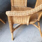 Rattan chairs