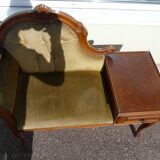 Old phone furniture with seating