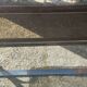 Vintage coffee table year 70 smoked glass and chrome steel