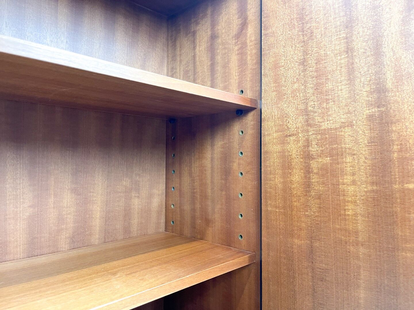 High vintage cabinet with hairpin legs