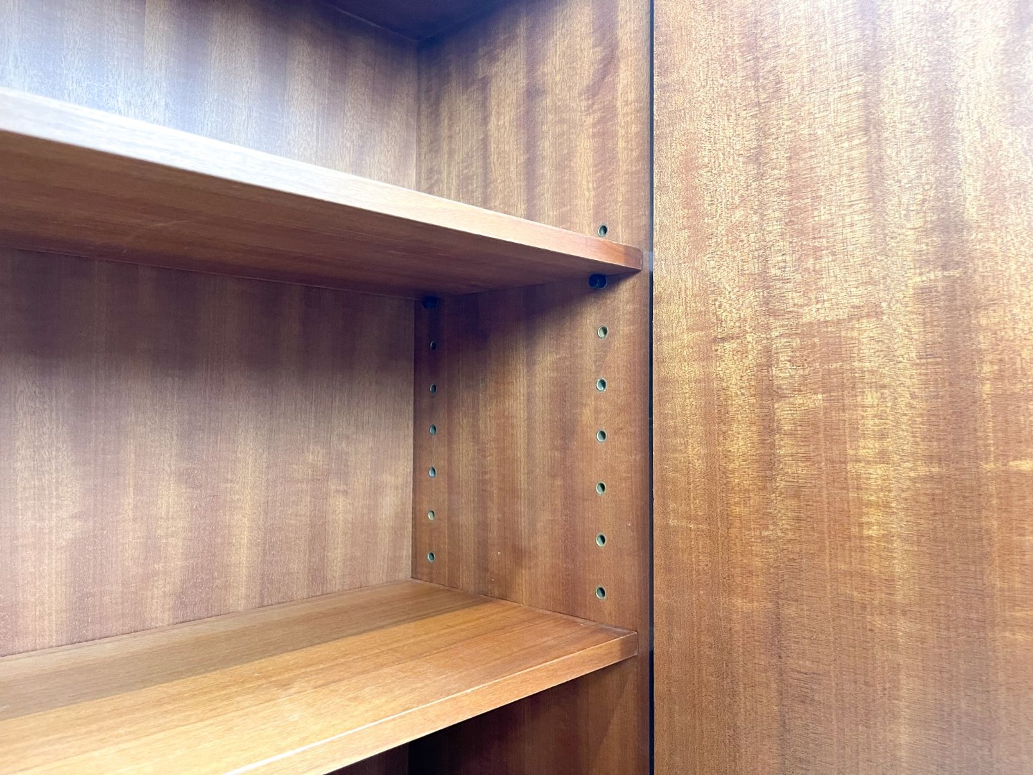 High vintage cabinet with hairpin legs