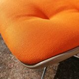 Set of 4 vintage Steelcase Strafor office chairs by Randall Buck.