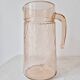 "Rosaline" twisted glass carafe - Luminarc Vintage