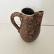 Glazed ceramic pitcher signed pictogram accolay - height 17cm