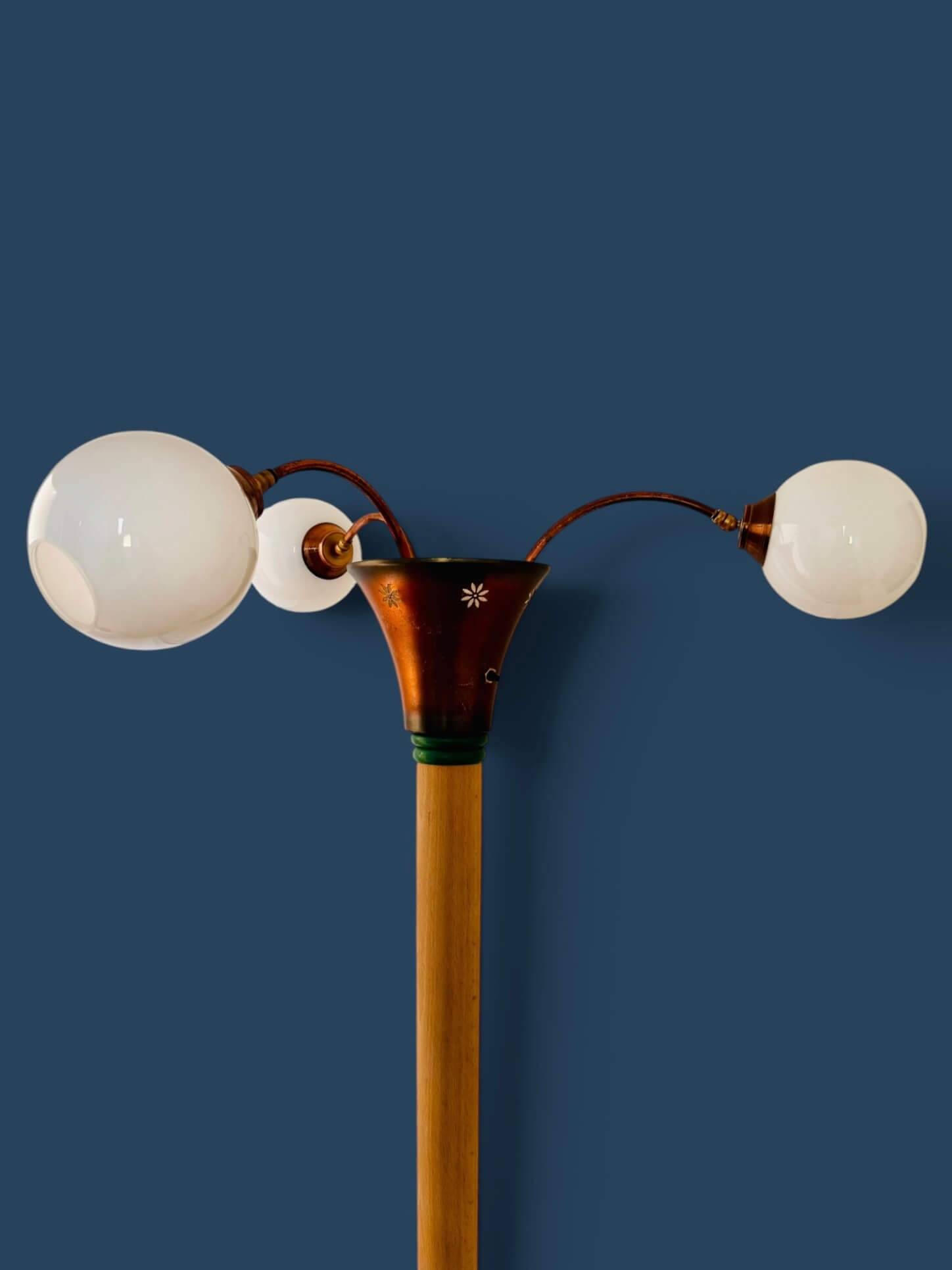 Renovated Art Deco floor lamp