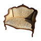 Banquette de style Louis XV