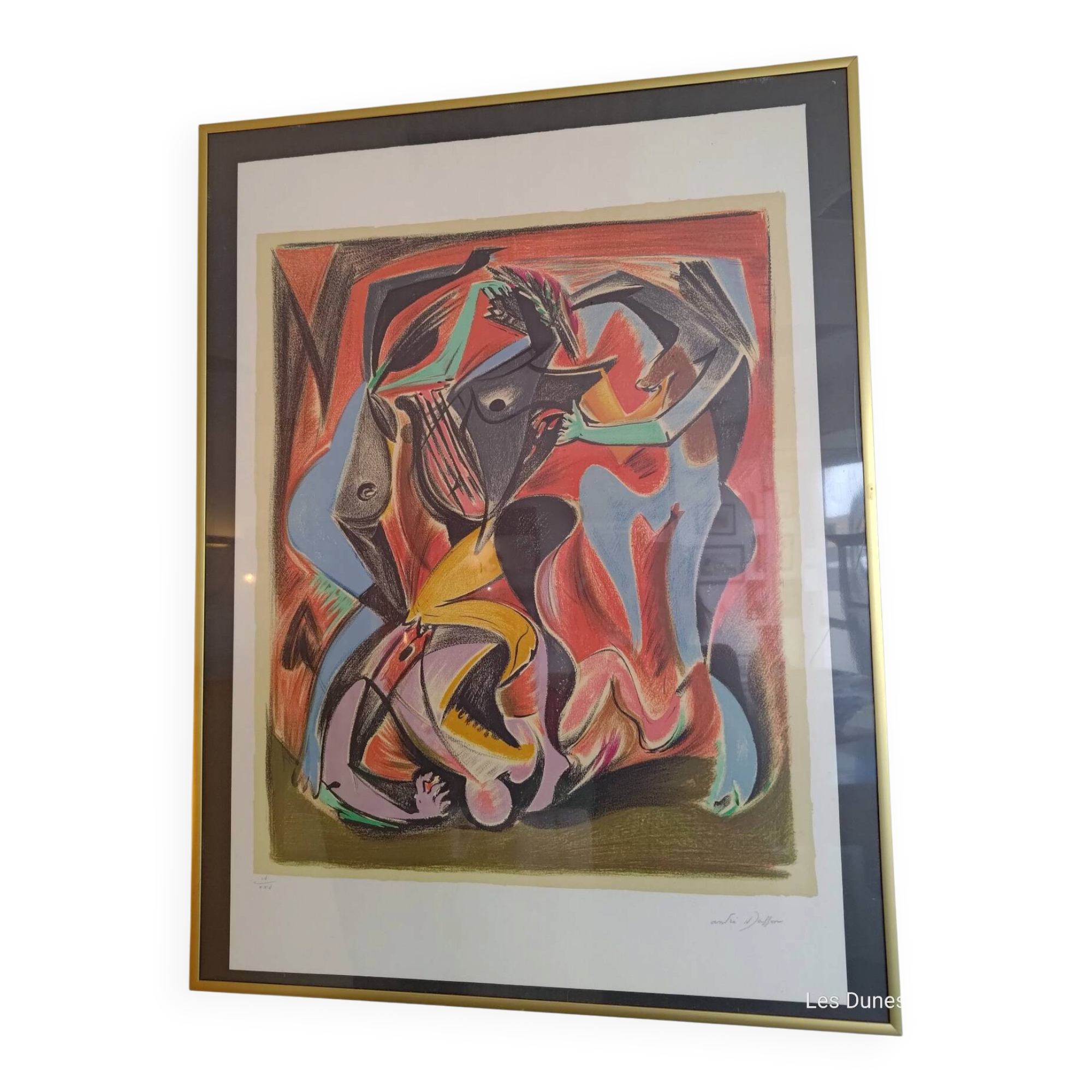 Lithograph André Daffon