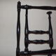 Wearing coats Napoleon III blackened wooden 6 hooks