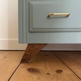 Vintage chest of drawers revisited in Almond (Resource)