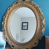 Mirror oval frame 57x65cm