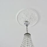 Balloon chandelier with pendants