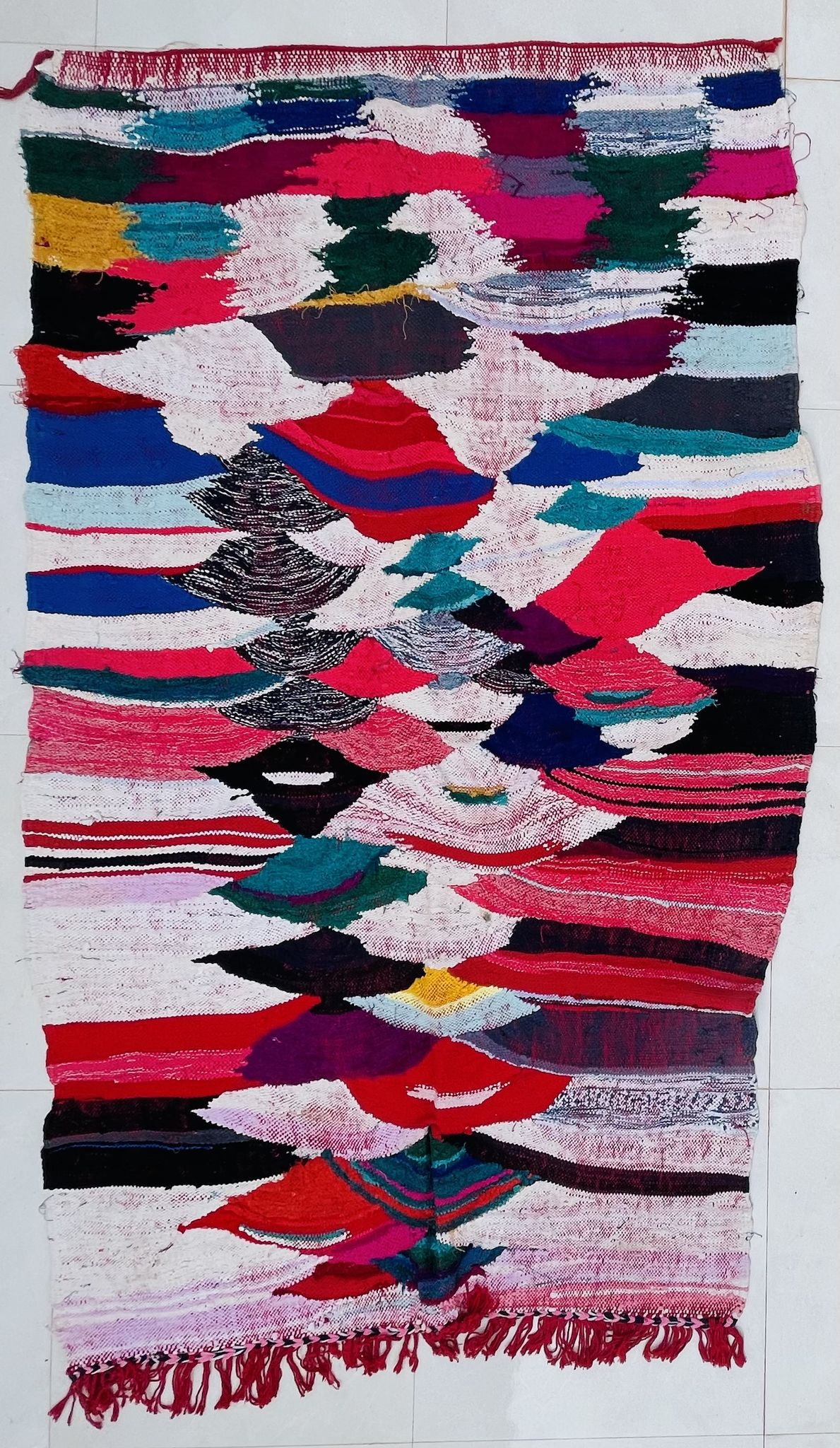 Tapis boucherouite 53x88cm