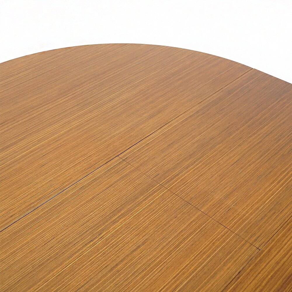 Round teak table top, 1960s