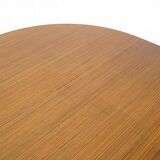 Round teak table top, 1960s
