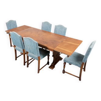 Provenance oak dining set from 1950’s