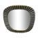 Walter Bosse brass mirror 205*238mm