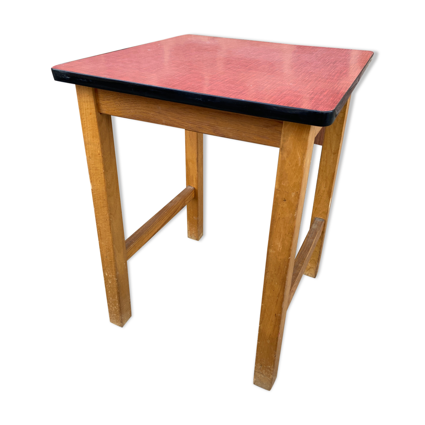 Table basse d’appoint cocktail formica française vintage design 1960