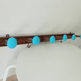 Old wall coat rack from the 40s