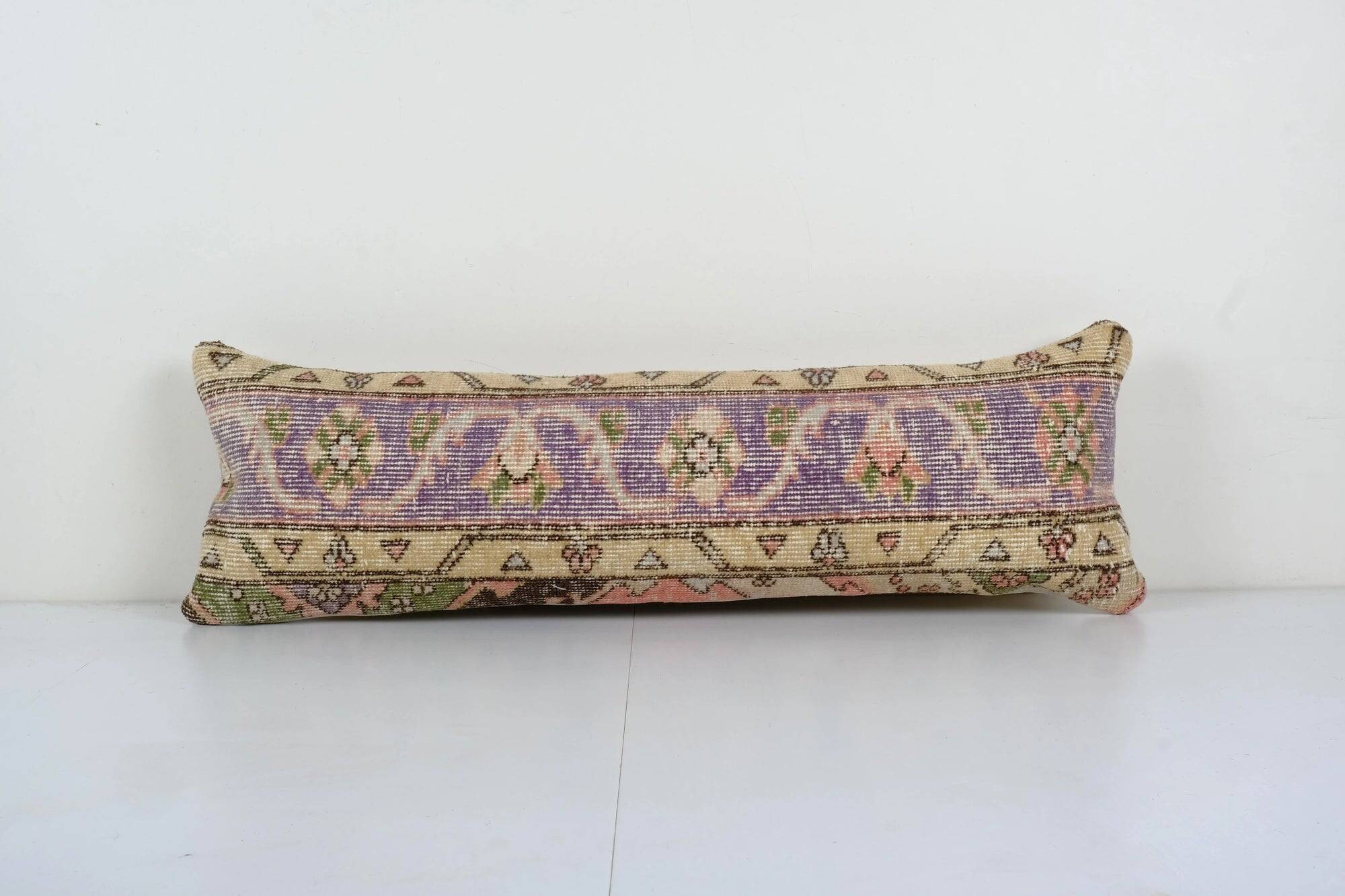 Vintage Turkish cushion cover 30x89 cm