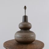 Mid-century ceramic 'gourd' english table lamp
