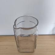 Vase, old jar in blown glass