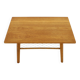 1960s Oak Side/Coffee Table, Czechoslovakia